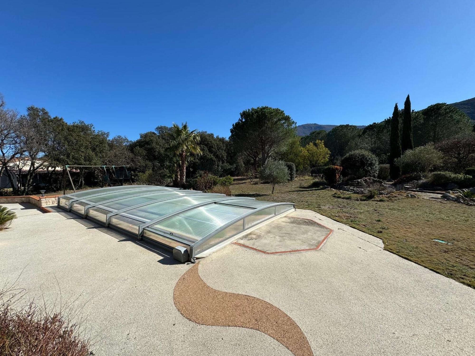 Villa 4 Faces A Laroque-Des-Alberes Avec Piscine Et Terrasse - Fr-1-732-67 Bagian luar foto